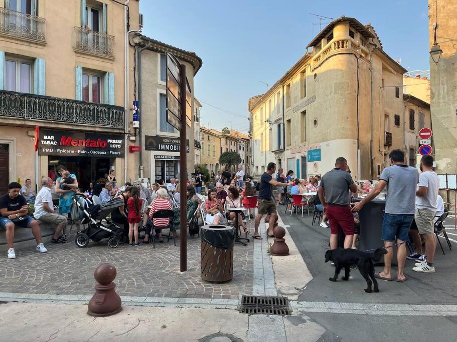 Charming Village House With Roof Top Terrace! Thezan-les-Beziers Екстер'єр фото