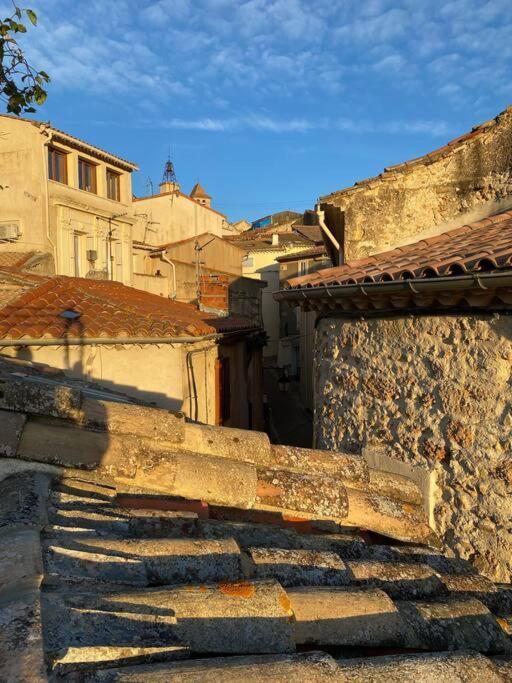 Charming Village House With Roof Top Terrace! Thezan-les-Beziers Екстер'єр фото