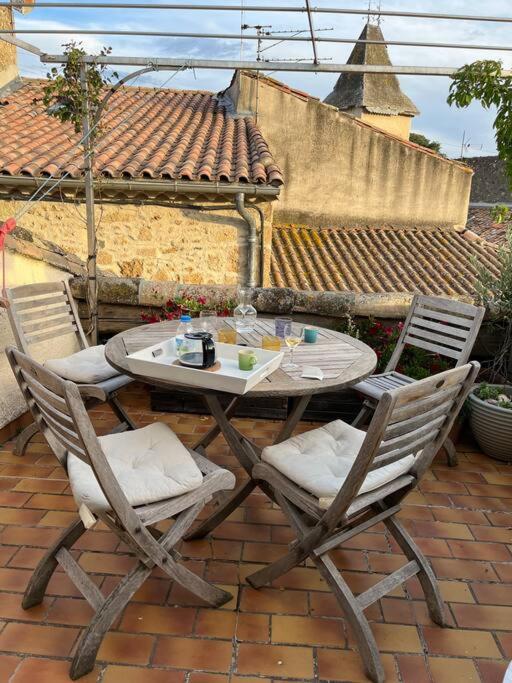 Charming Village House With Roof Top Terrace! Thezan-les-Beziers Екстер'єр фото